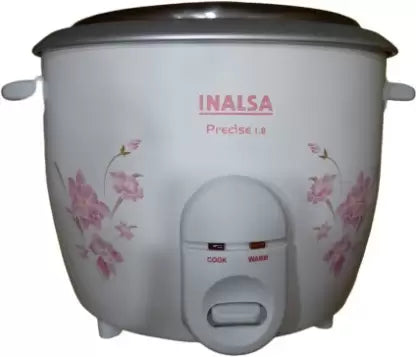 Inalsa PRECI 1.8 Electric Rice Cooker  (1.8 L, White) Inalsa PRECI 1.8 Electric Rice Cooker  (1.8 L, White)